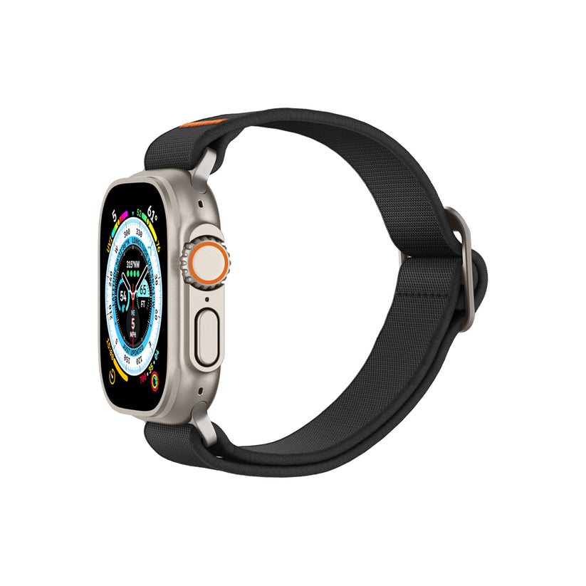 Řemínek pro Apple Watch 42/44/45/49mm Spigen Lite Fit Ultra - černý - istyle.work