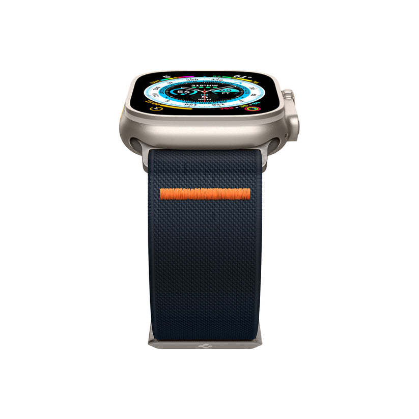 Řemínek pro Apple Watch 42/44/45/49mm Spigen Lite Fit Ultra - modrý - istyle.work