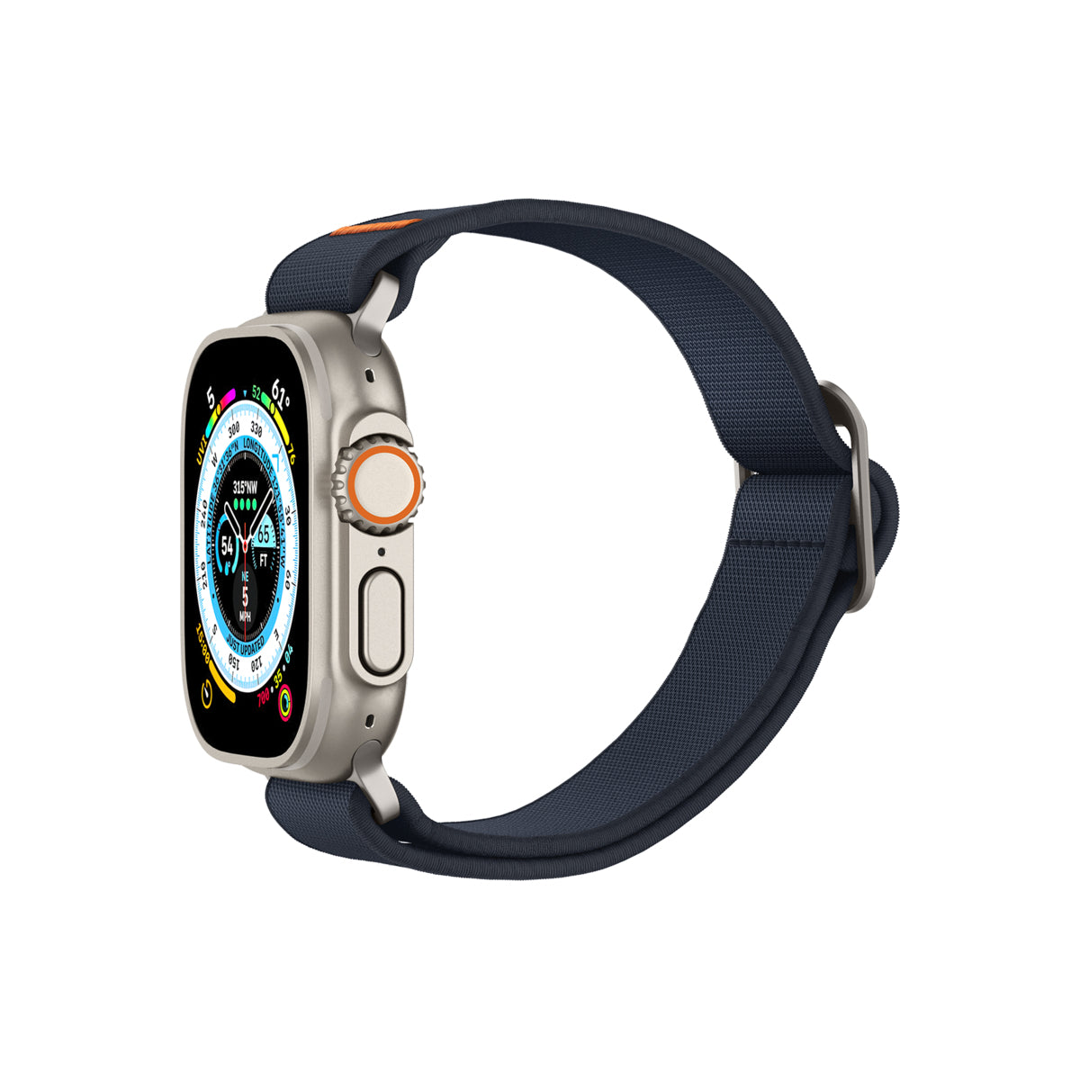 Řemínek pro Apple Watch 42/44/45/49mm Spigen Lite Fit Ultra - modrý - istyle.work