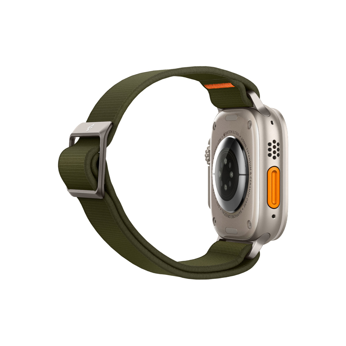 Řemínek pro Apple Watch 42/44/45/49mm Spigen Lite Fit Ultra - khaki - istyle.work