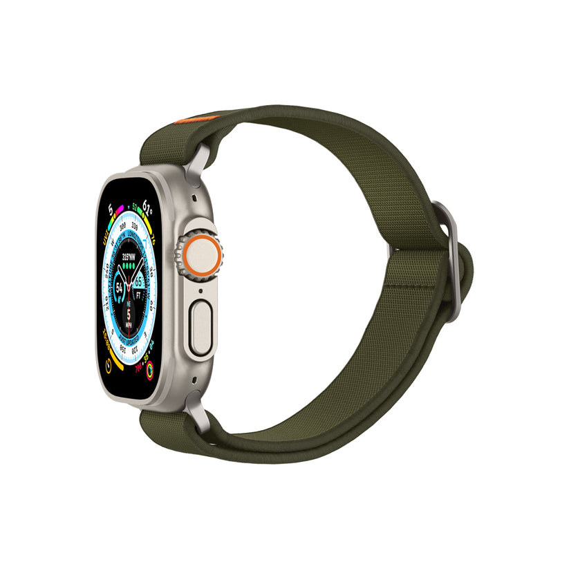Řemínek pro Apple Watch 42/44/45/49mm Spigen Lite Fit Ultra - khaki - istyle.work