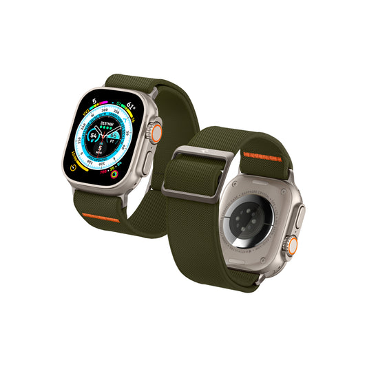 Řemínek pro Apple Watch 42/44/45/49mm Spigen Lite Fit Ultra - khaki - istyle.work