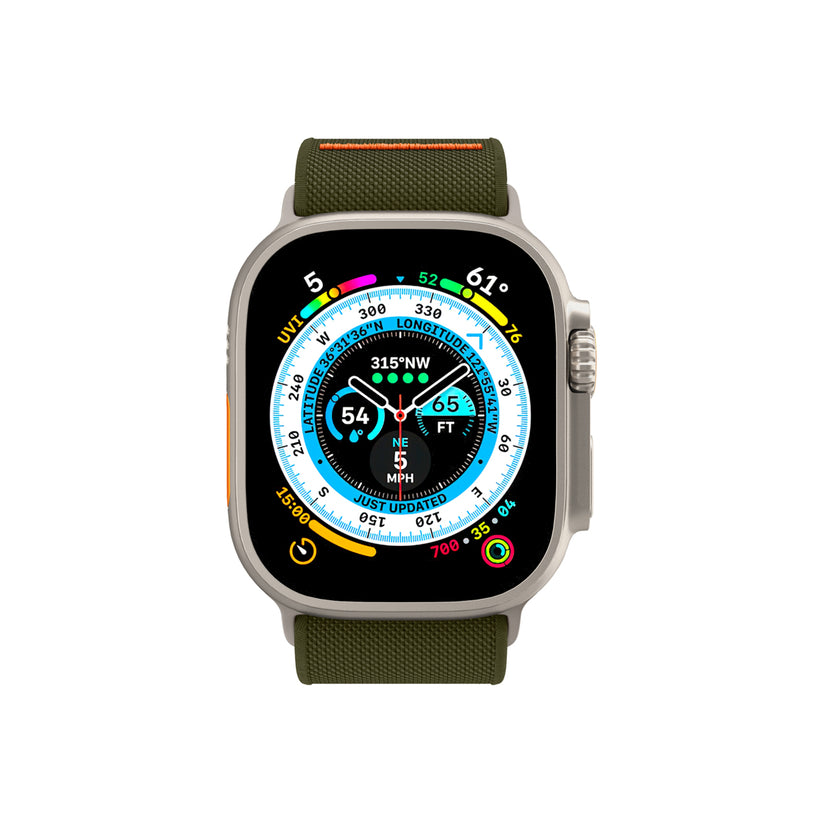 Řemínek pro Apple Watch 42/44/45/49mm Spigen Lite Fit Ultra - khaki - istyle.work