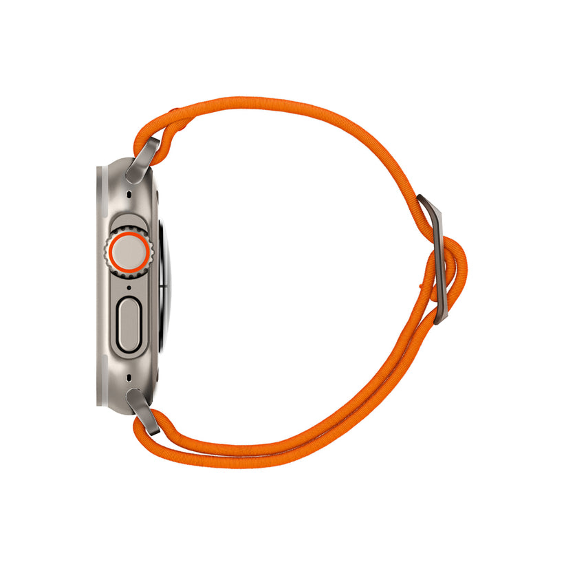 Řemínek pro Apple Watch 42/44/45/49mm Spigen Lite Fit Ultra - oranžový - istyle.work