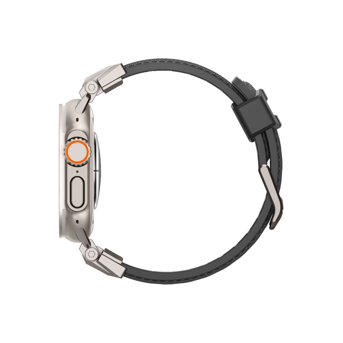 Řemínek pro Apple Watch 42/44/45/49 mm Spigen Dura Pro Armor Band - černý - istyle.work