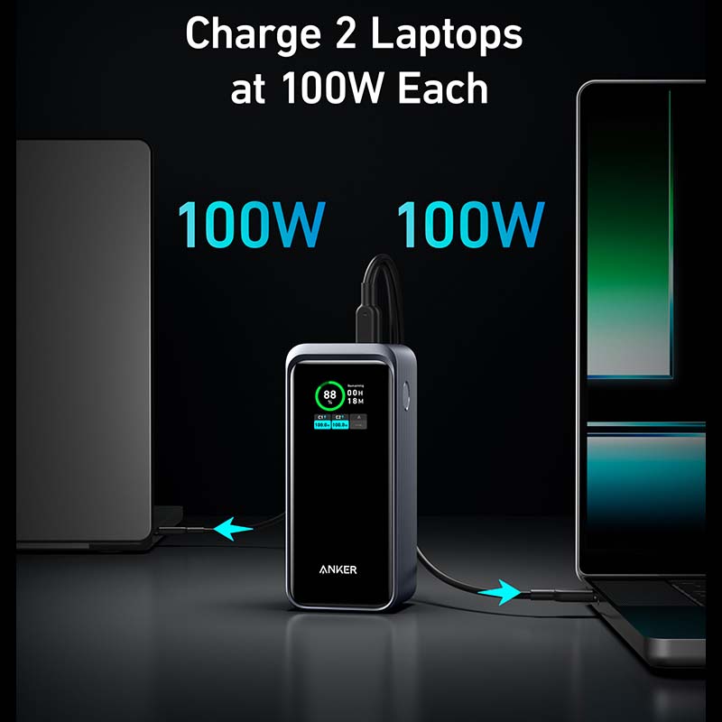 200W powerbanka Anker Prime 20 000 mAh - istyle.work