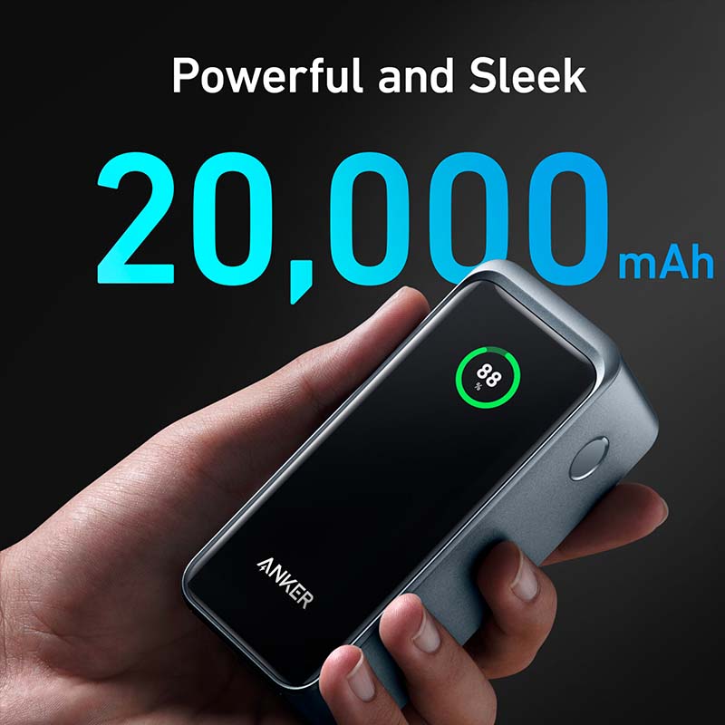 200W powerbanka Anker Prime 20 000 mAh - istyle.work