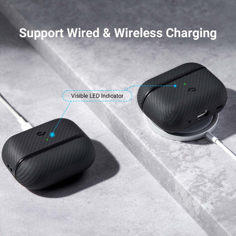 Kryt na AirPods Pro Pitaka MagEZ 2 - černý - istyle.work