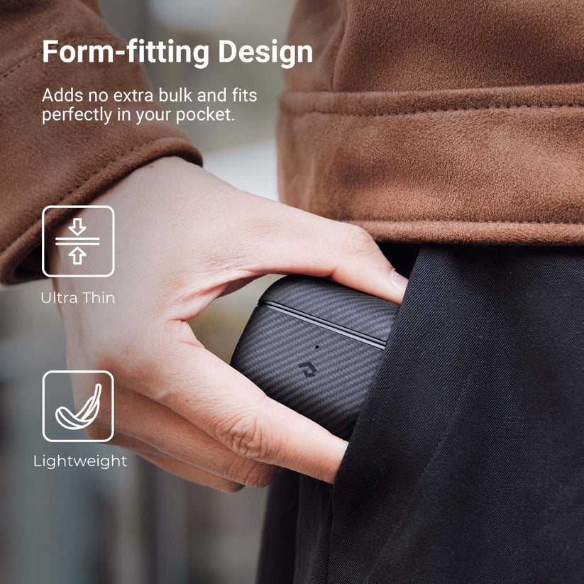 Kryt na AirPods Pro Pitaka MagEZ 2 - černý - istyle.work