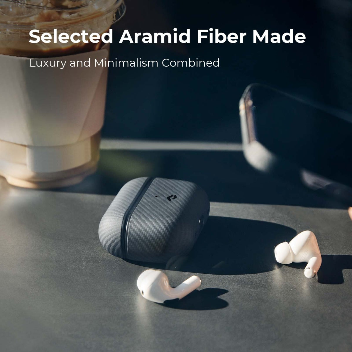 Kryt na AirPods Pro Pitaka MagEZ 2 - černý - istyle.work