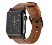 Řemínek pro Apple Watch 42/44/45/49 mm Nomad kožený - hnědý - istyle.work