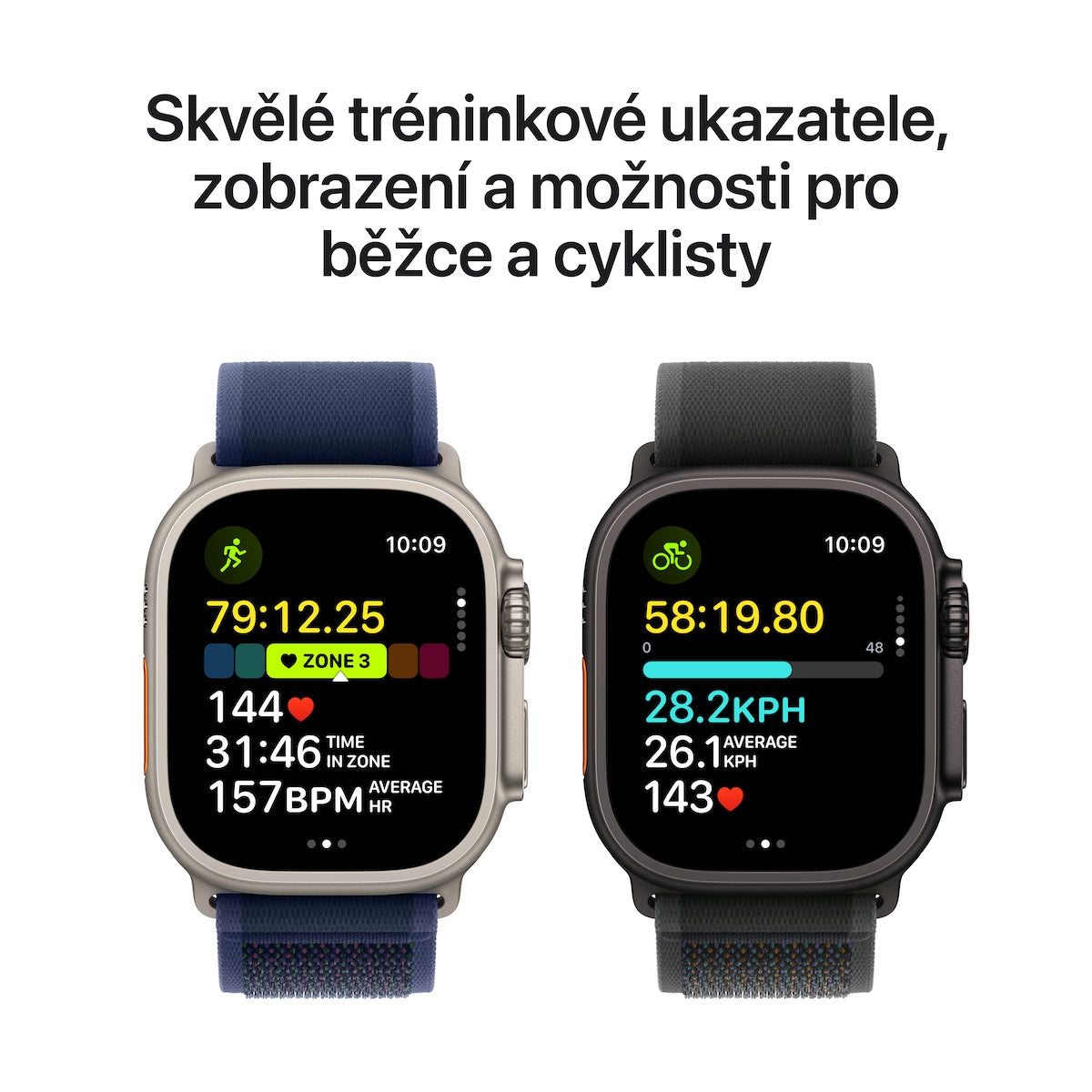 Apple Watch Ultra 2 GPS + Cellular, 49mm přírodně titanové pouzdro s přírodně titanovým milánským tahem z titanu - S (otevřený)