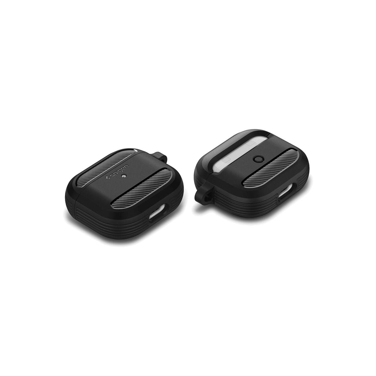 Obal pro AirPods 3 Spigen Rugged Armor - černý - istyle.work