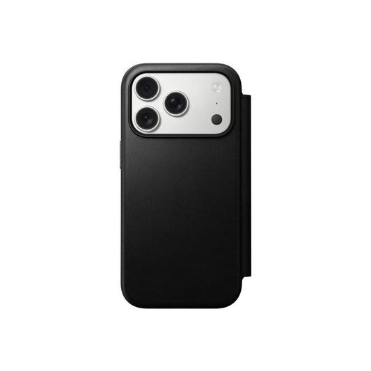Kryt pro iPhone 17 Pro Nomad Modern Leather Folio - černý