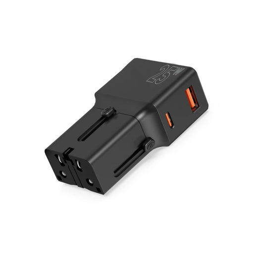 25W cestovní adaptér Mobile Origin Travel Adapter - černý - istyle.work
