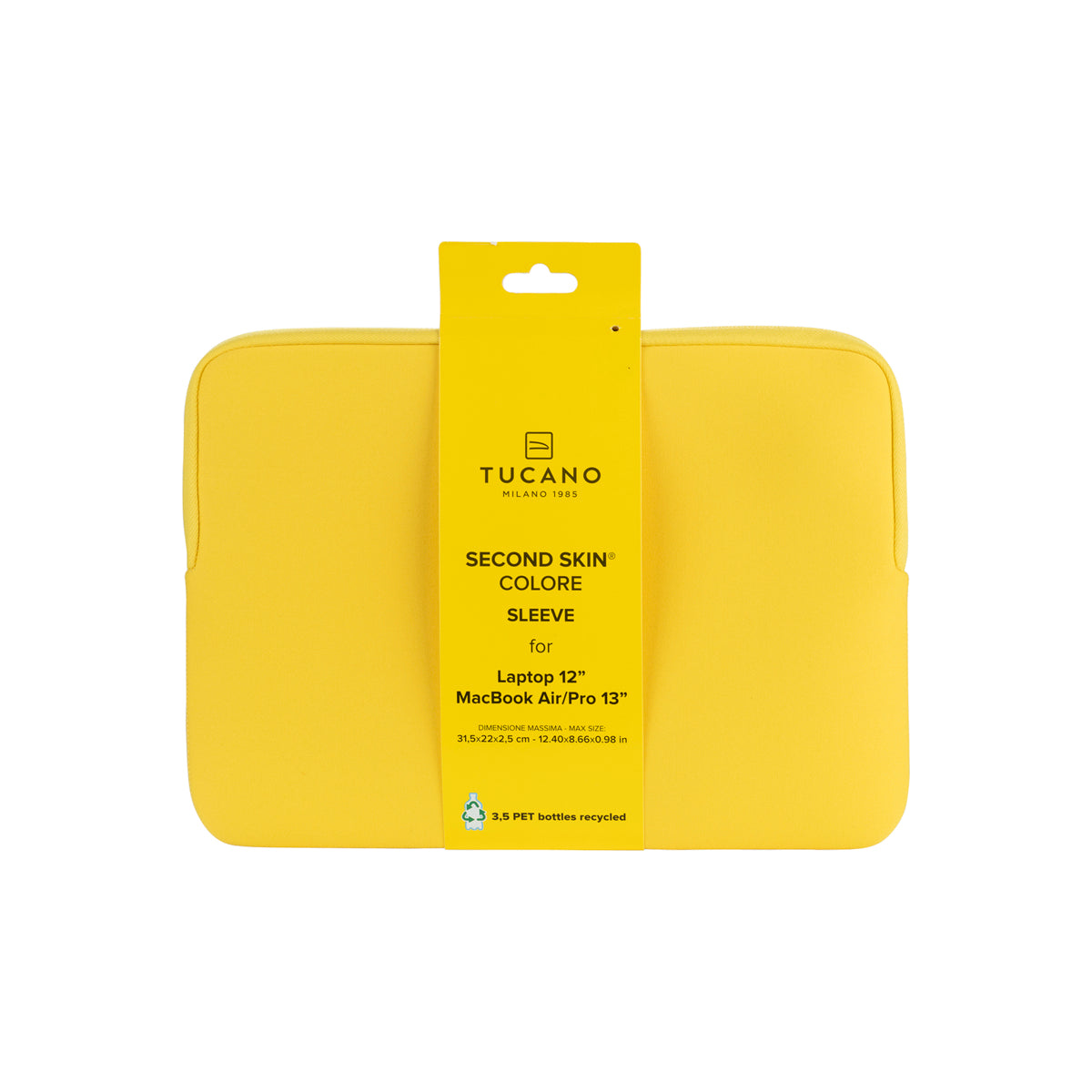 Pouzdro Tucano Colore 13" - žluté - istyle.work