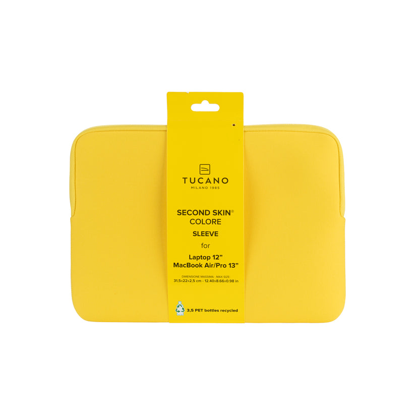 Pouzdro Tucano Colore 13" - žluté - istyle.work
