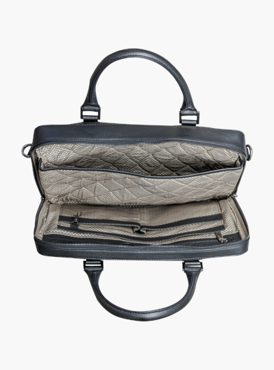 Kožená brašna dBramante Rosenborg pro MacBook 14" - černá - istyle.work