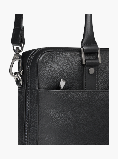 Kožená brašna dBramante Rosenborg pro MacBook 14" - černá - istyle.work