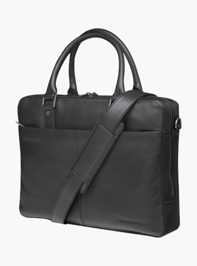 Kožená brašna dBramante Rosenborg pro MacBook 14" - černá - istyle.work