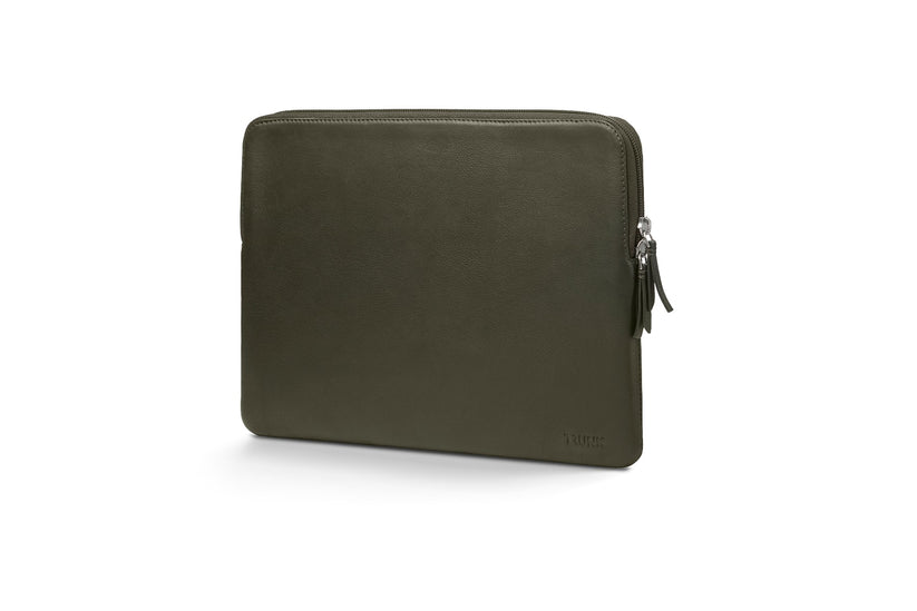 Pouzdro pro MacBook 13" Trunk Leather Sleeve - zelené - istyle.work
