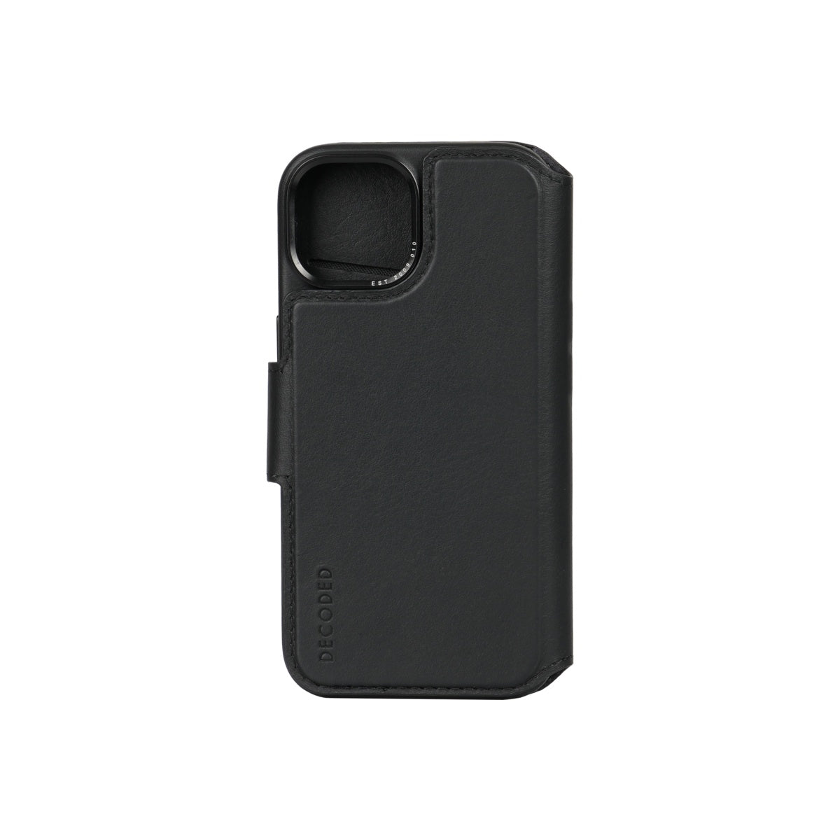 Kožená odnímatelná peněženka Decoded pro iPhone 15 Pro Max - černá - istyle.work