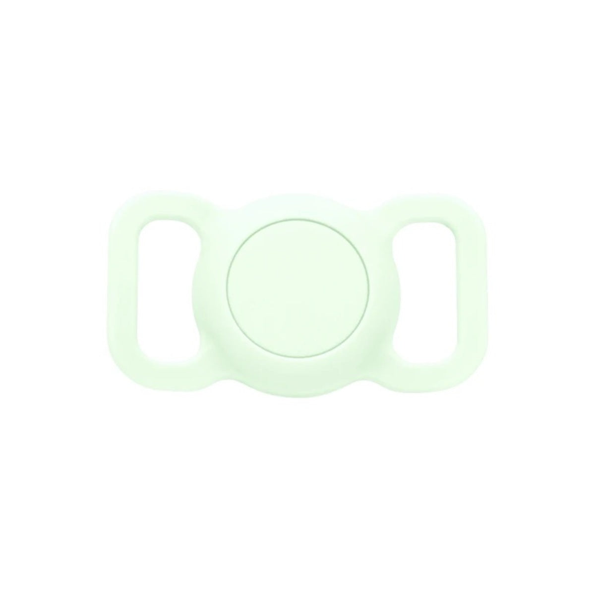 Obojek pro mazlíčky s držákem na AirTag Mobile Origin - svítící zelená - istyle.work