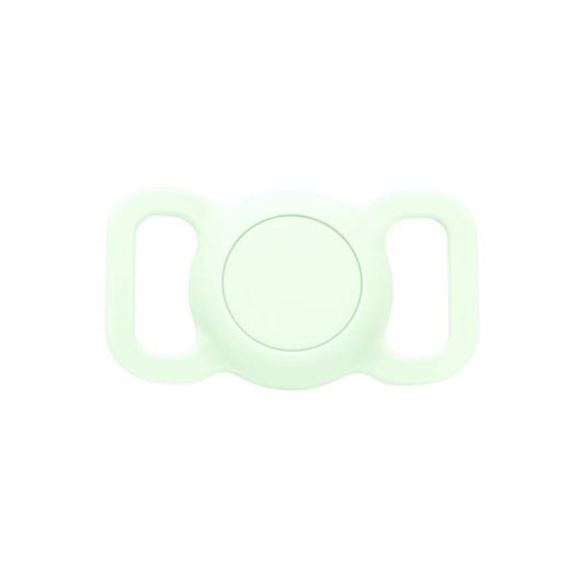 Obojek pro mazlíčky s držákem na AirTag Mobile Origin - svítící zelená - istyle.work