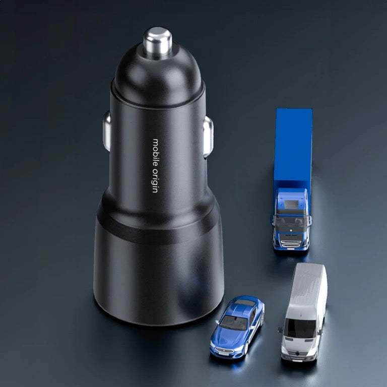 Nabíječka do auta Mobile Origin Car Charger 60W USB-C a USB-A - istyle.work