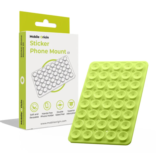 Držák telefonu Sticker Phone Mount O1 Mobile Origin – zelený