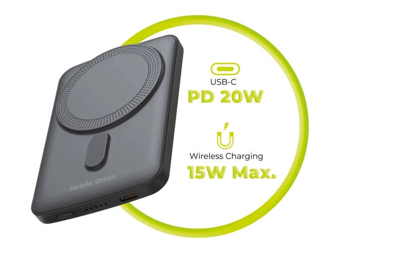 Powerbanka Mobile Origin Wireless Magnetic PowerBank PB10 5 000 mAh