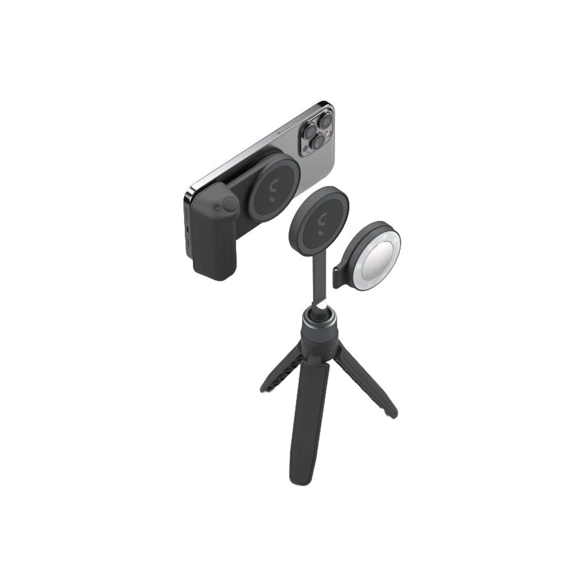 Kreativní sada na focení ShiftCam SnapGrip Creator Kit - půlnoční šedá - istyle.work