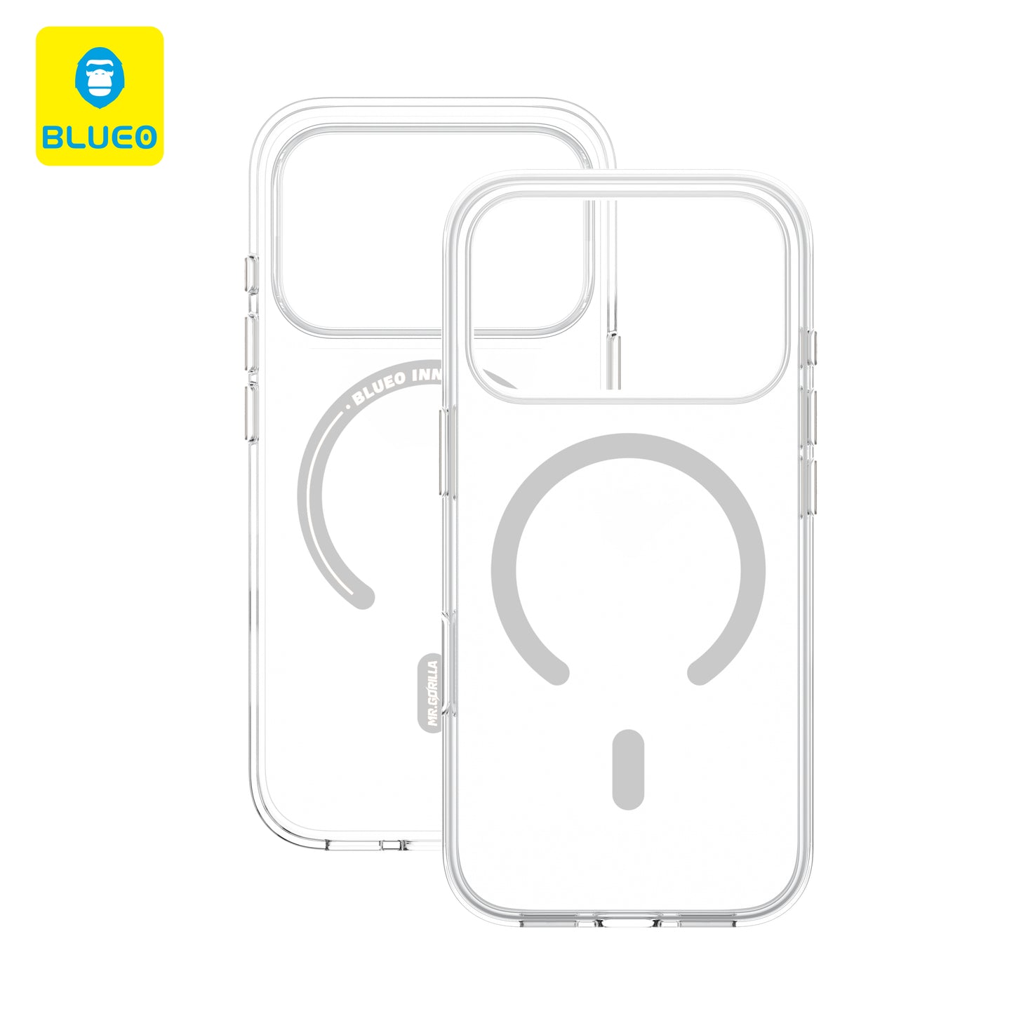 Kryt pro iPhone 17 Blueo Crystal Pro Drop - průhledný - istyle.work