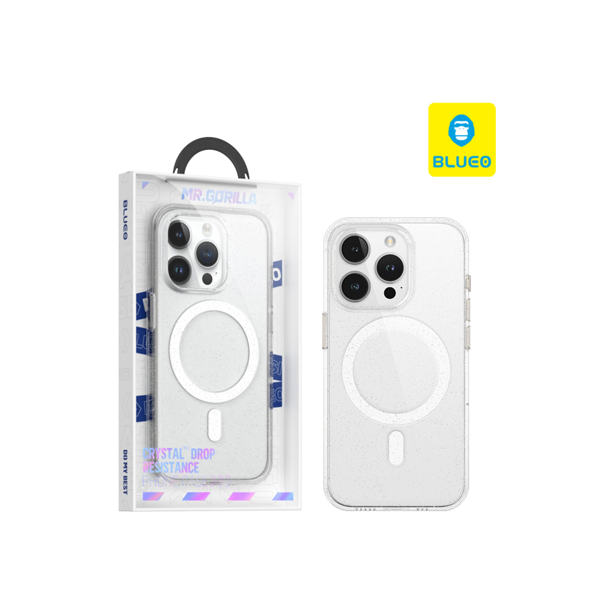 MagSafe kryt na iPhone 16 Plus Blueo Crystal Pro Drop Case - třpytivý - istyle.work