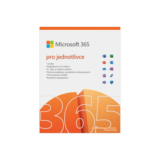 Microsoft 365 pro jednotlivce 1 rok - elektronická licence - istyle.work