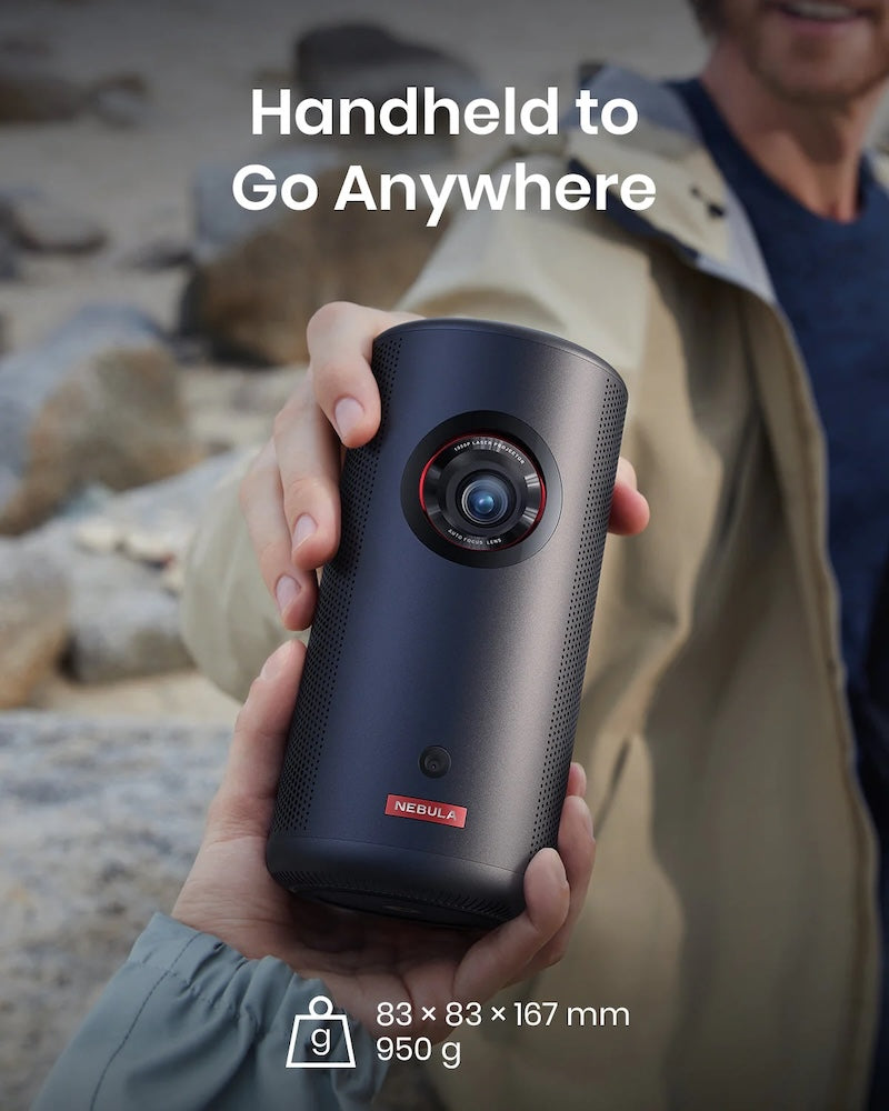 Laserový přenosný projektor Anker Nebula Capsule 3 Laser GTV - istyle.work