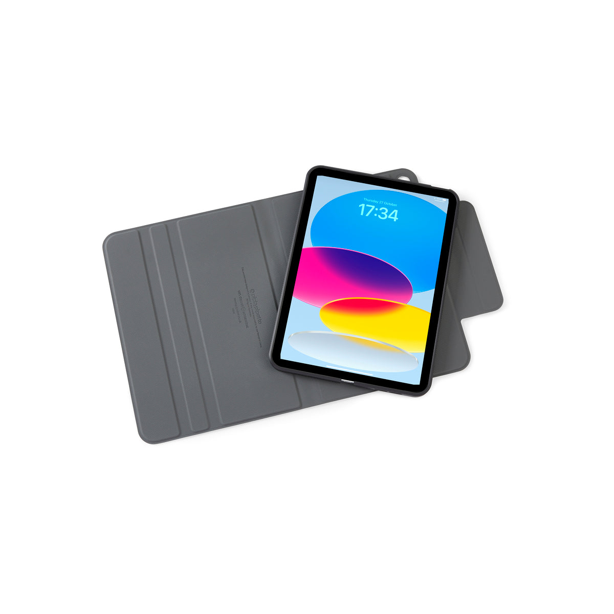 Kry pro iPad 10,9" Pipetto Origami No5 Rotating Folio Case - černý - istyle.work