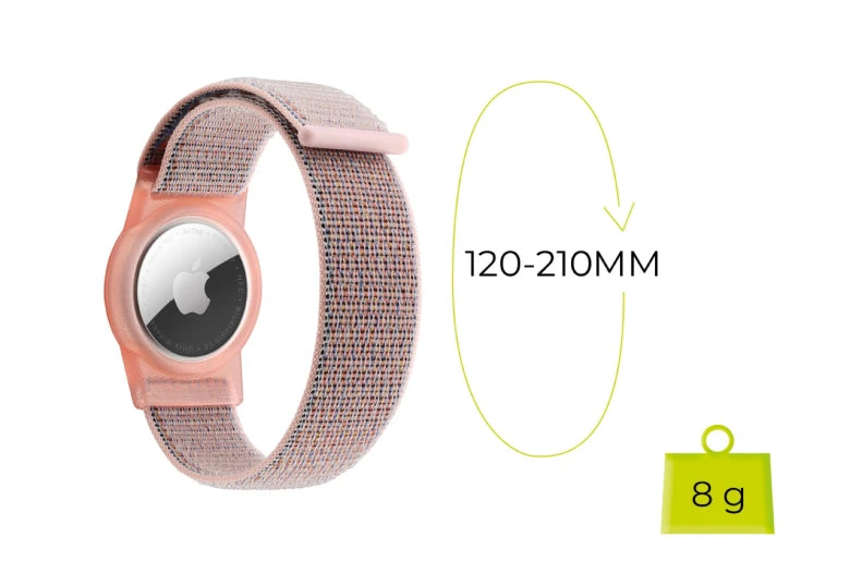 Řemínek pro AirTag Mobile Origin - růžový jednorožec