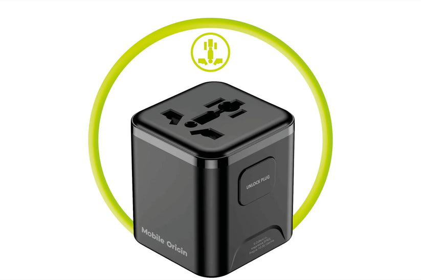 30W univerzální cestovní adaptér Mobile Origin Universal Travel Adapter PW30 - istyle.work