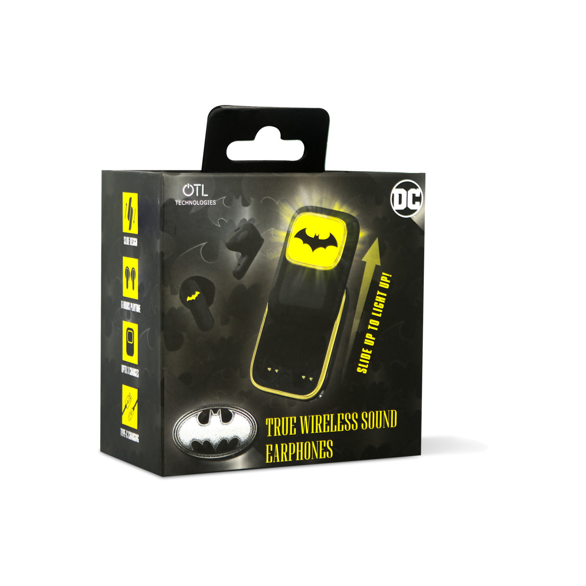 Dětská bezdrátová sluchátka OTL TWS Slide Batman Darknight - istyle.work