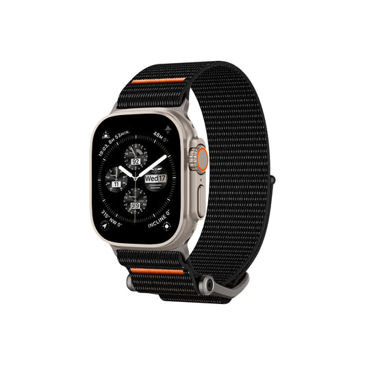 Řemínek pro Apple Watch 42/44/45/49 mm Spigen DuraPro Flex Ultra Band - černý - istyle.work