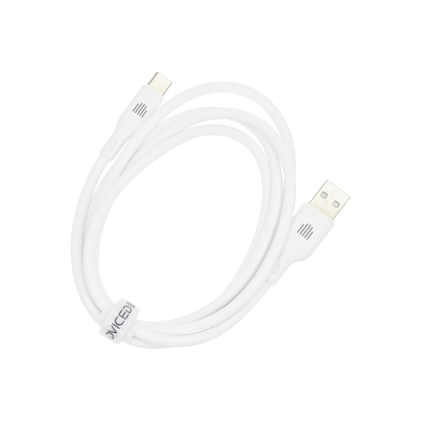 Kabel USB-A / USB-C Dviced 1,25 m – bílý - istyle.work