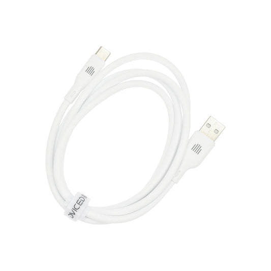 Kabel USB-A / USB-C Dviced 1,25 m – bílý - istyle.work