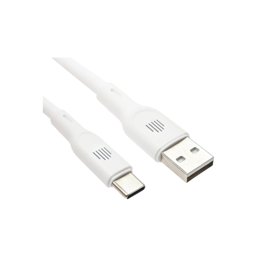 Kabel USB-A / USB-C Dviced 1,25 m – bílý - istyle.work