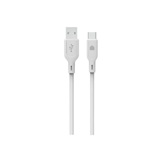 Kabel USB-A / USB-C Dviced 1,25 m – bílý - istyle.work