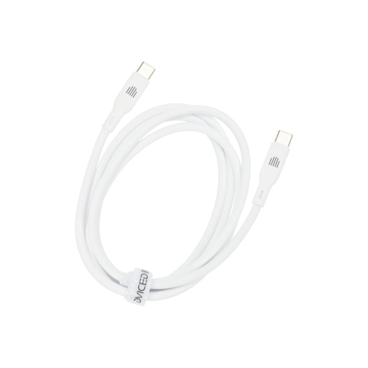 Kabel USB-C / USB-C Dviced 1,25 m – bílý - istyle.work
