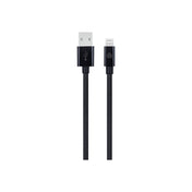 Pletený kabel USB-A / Lightning Dviced 1,25 m – černý - istyle.work