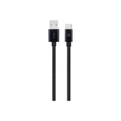 Pletený kabel USB-A / USB-C Dviced 1,25 m – černý - istyle.work