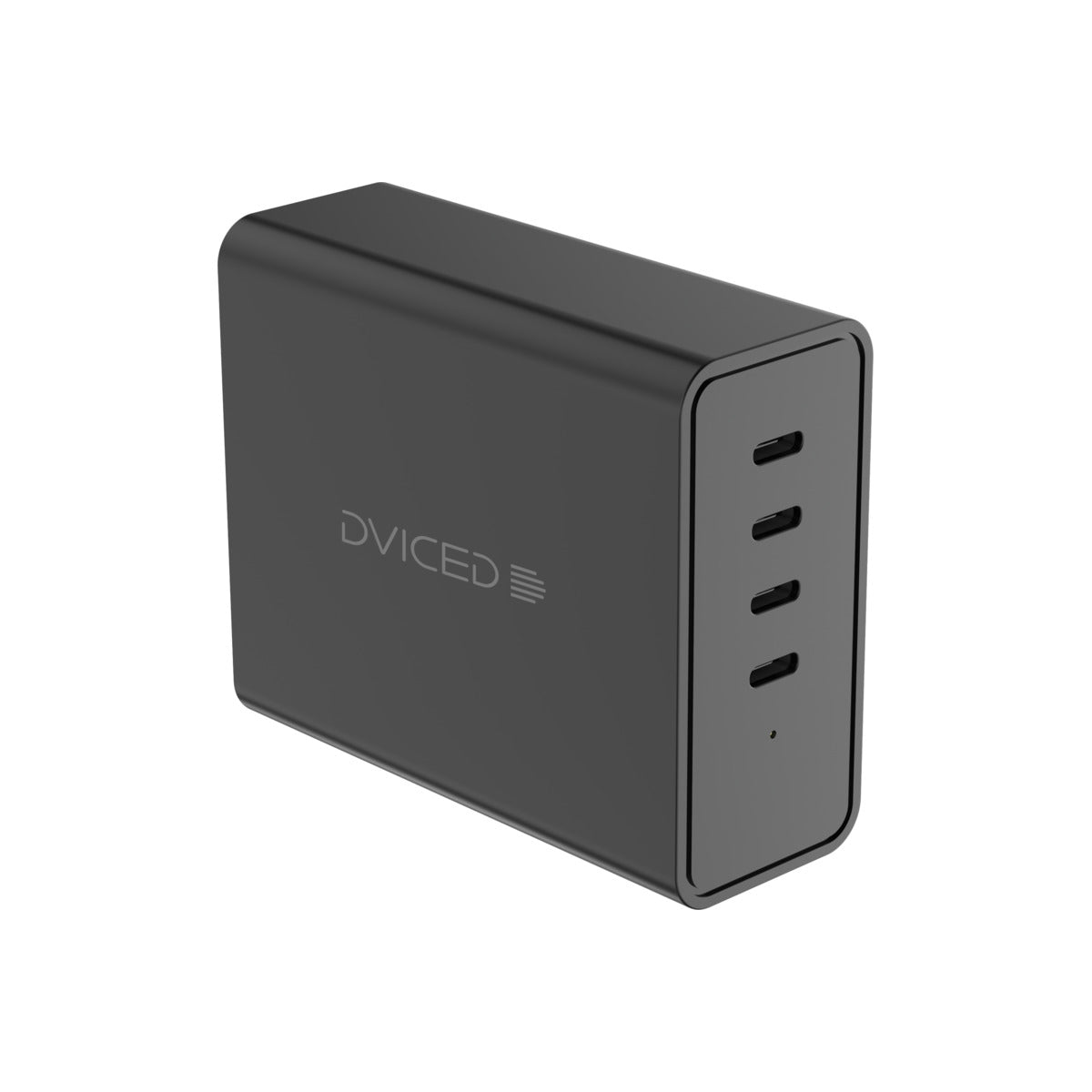 Stolní nabíječka 140W GaN Dviced 4× USB-C – černá - istyle.work