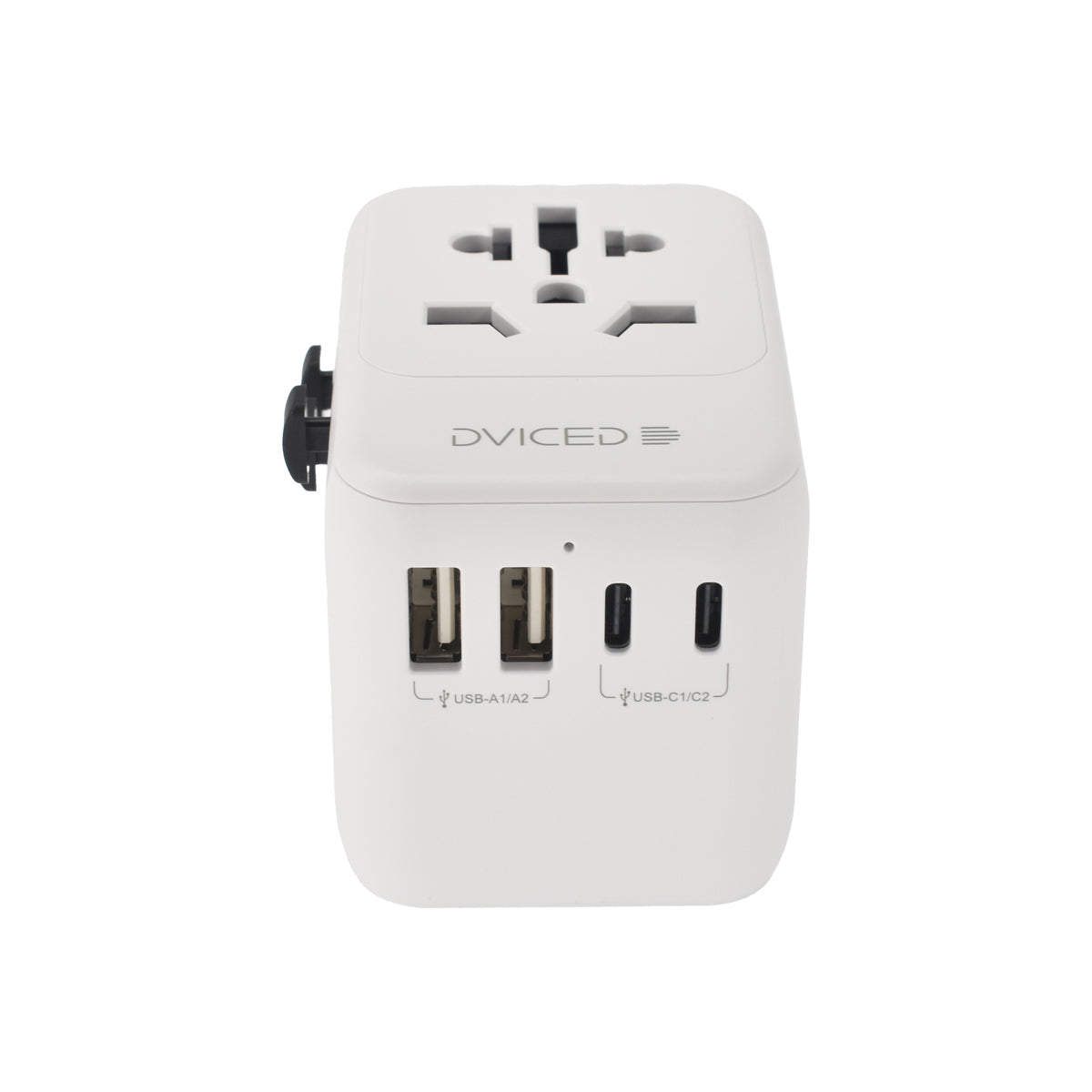 Cestovní adaptér 28W Dviced Universal – bílý - istyle.work